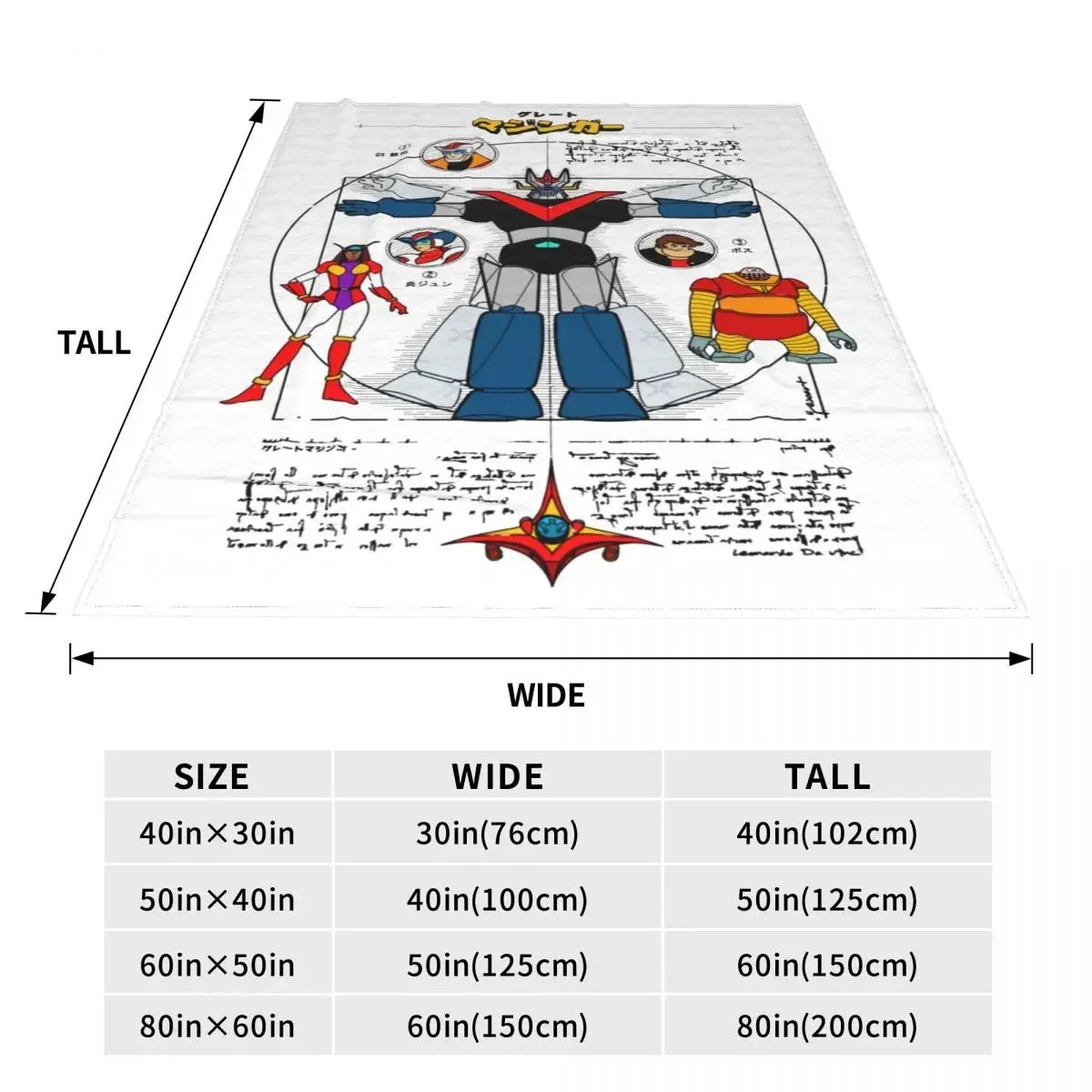 Mazinger Z Robot Tranzor Z Mer - Home Textiles Super Soft review and price